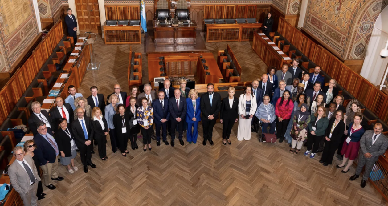 Udienza degli Eccellentissimi Capitani Reggenti al CSB e Ale Delegazioni del workshop pre-Summit con i vertici OMS Europa - 16 Aprile 2024